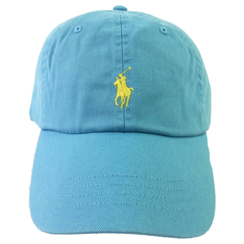 Polo Ralph Lauren Light Blue With Yellow Pony Logo